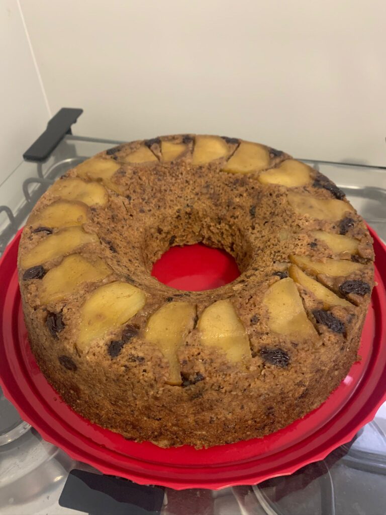 Receita: Bolo de Banana e Maçã – Sem glúten, leite e açúcar